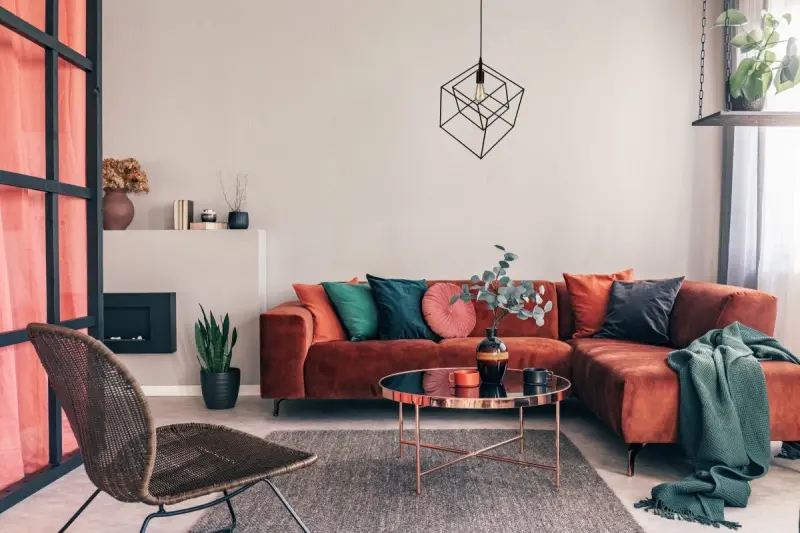 Dekor Rosa zwarte geometrische hanglamp bestaande uit 2 zwarte kubussen 3437