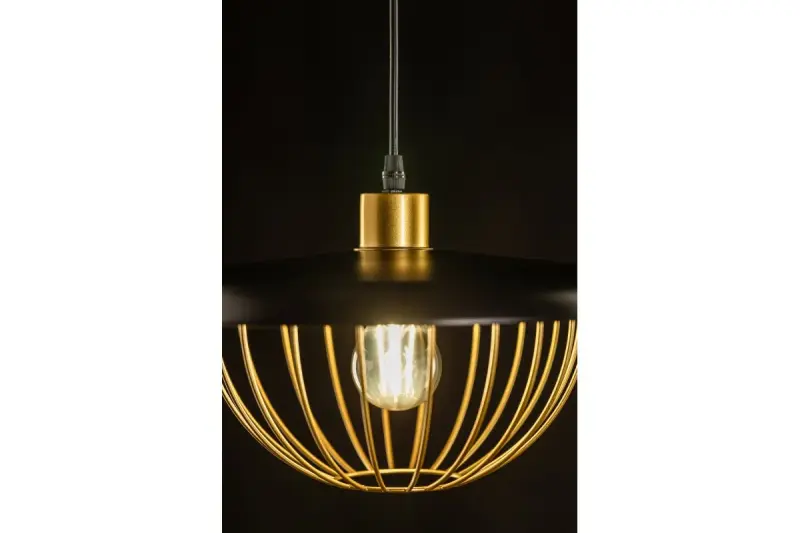 Decor Tulip moderne hanglamp met zwart metalen rand en gouden draadkooi 3444

Decor Tulip modern függőlámpa fekete fém kerettel és arany drót ketreccel 3444