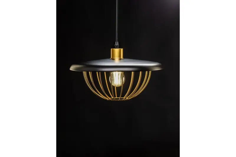 Decor Tulip moderne hanglamp met zwart metalen rand en gouden draadkooi 3444

Decor Tulip modern függőlámpa fekete fém kerettel és arany drót ketreccel 3444