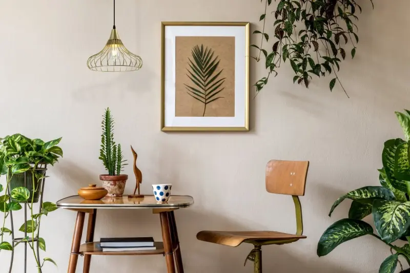 Lotte arany kúp alakú vintage huzalos függőlámpa 2646