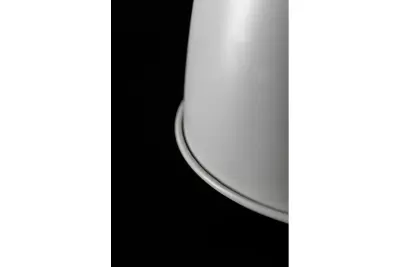 Deco Noor elegante witte hanglamp met koperen element 6934