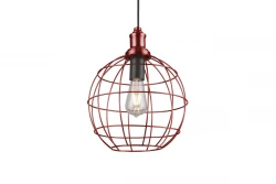 Decor Viela régi arany színű huzalos fém függőlámpa gömb alakú, átmérője 29 cm 7016