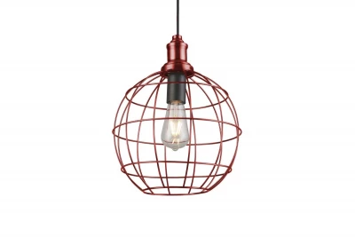 Decor Viela régi arany színű huzalos fém függőlámpa gömb alakú, átmérője 29 cm 7016