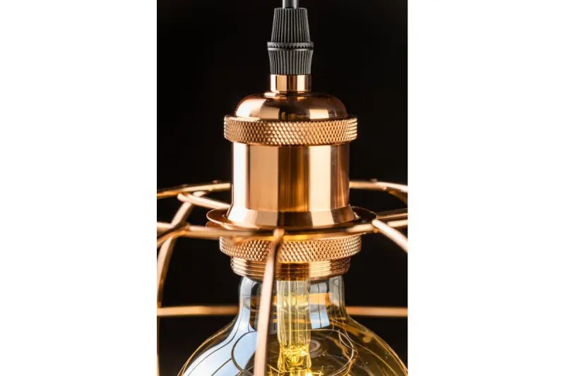 Decor Viela drót alakú függőlámpa gömb alakú réz átmérő 27,5 cm 7047