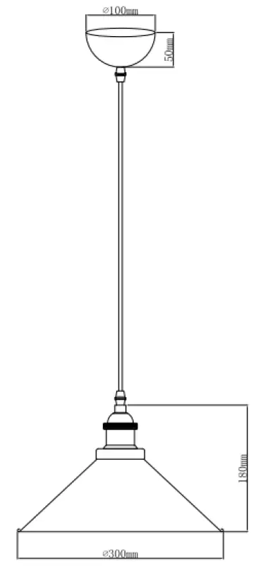 Decor Mani fekete-arany fém függőlámpa, átmérője 30 cm 4076