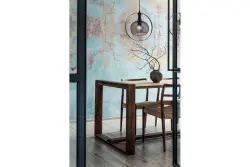 Decor Xalis függőlámpa fekete drótkapával és fém szegéllyel, átmérője 19,5 cm, 7214