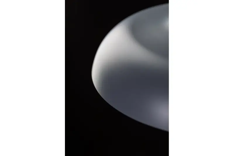 Deco Skandi modern szürke függőlámpa, 35 cm átmérő, 7368