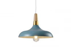 Decor Skandi modern kék függőlámpa, 35 cm átmérőjű 7429