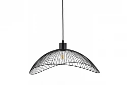 Deco Reto vintage fekete drót függőlámpa, 40 cm átmérő, 4137