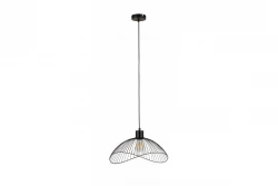 Decor Reto vintage fekete drótlámpa, 50 cm átmérő, 4151