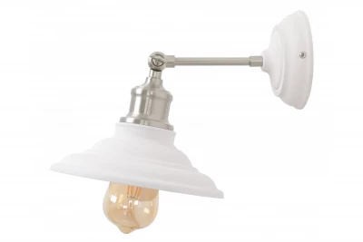 Decor Loret állítható fehér fali lámpa, 20 cm átmérő, 7871