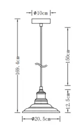 Decor Loret tijdloze witte hanglamp 20,5 cm doorsnee 9691

Dekor Loret időtálló fehér függőlámpa, 20,5 cm átmérőjű, 9691