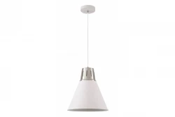 Decor Gianni stílusos fehér függőlámpa, 32 cm átmérőjű 8150