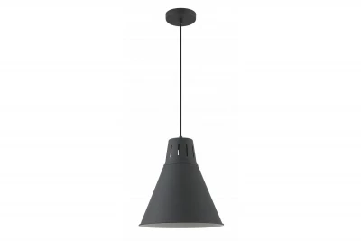 Decor Gianni stijlvolle volledig zwarte hanglamp met een diameter van 32 cm 8136