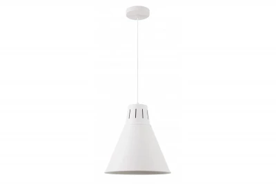 Decor Gianni stijlvolle volledig witte hanglamp met een diameter van 32 cm 8112