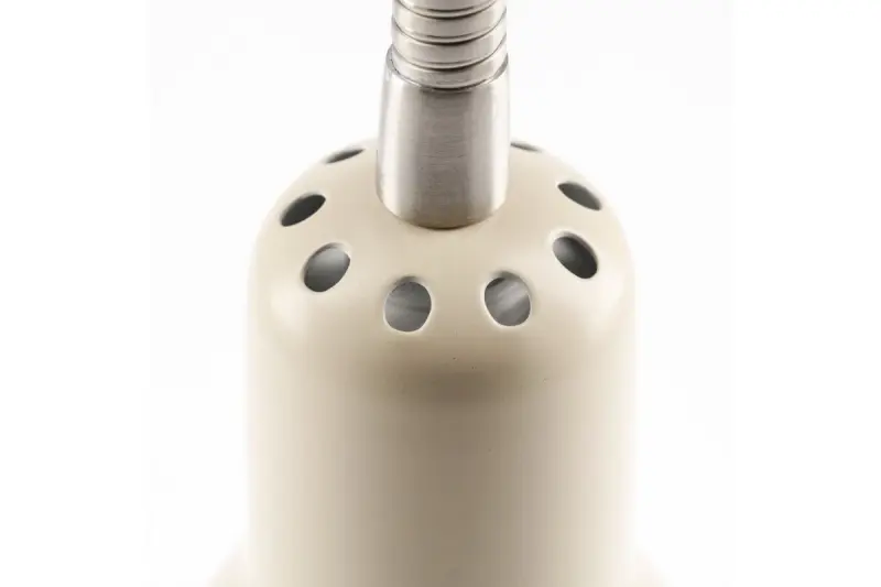 Decor Etore beige fali lámpa fém karral, 11 cm átmérőjű, 1907