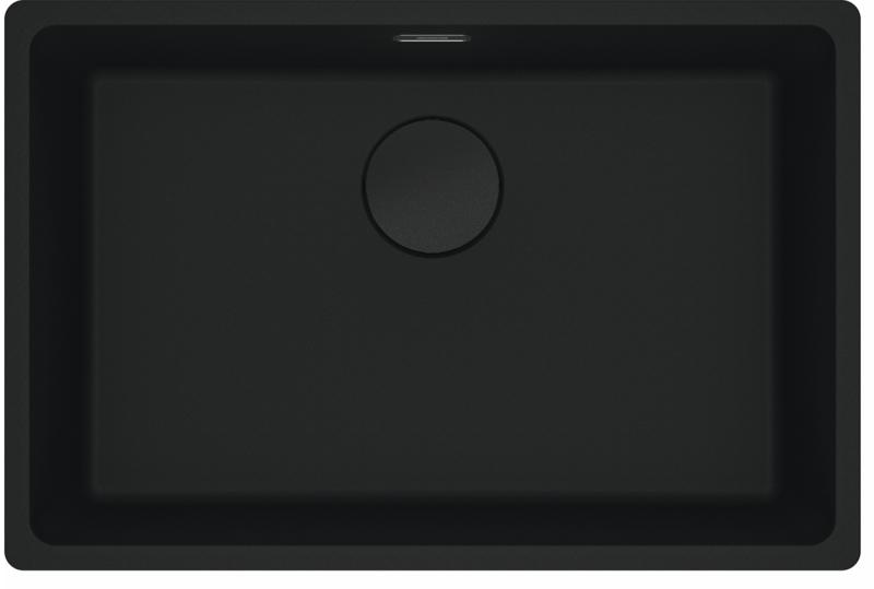 Franke Maris MRG 110-62 Fragranite fekete kiadás matt fekete alulról szerelhető mosogató
