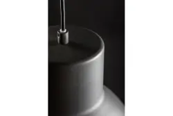 Décor Dante zwarte matte hanglamp met witte binnenkant, doorsnede 27,5 cm, 2119
