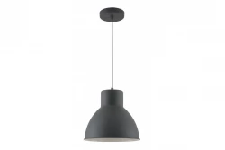 Décor Dante zwarte matte hanglamp met witte binnenkant, doorsnede 27,5 cm, 2119