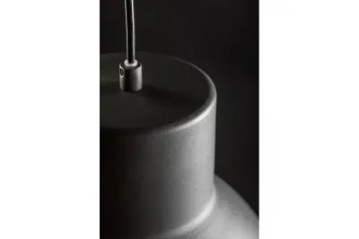 Décor Dante zwarte matte hanglamp met witte binnenkant, doorsnede 27,5 cm, 2119