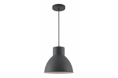Décor Dante zwarte matte hanglamp met witte binnenkant, doorsnede 27,5 cm, 2119