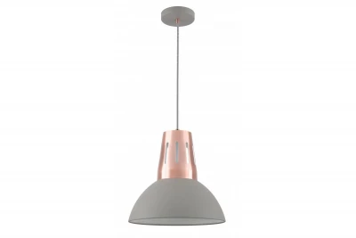 Decor Artemia szürke függőlámpa ipari kivitelben, 34,5 cm átmérővel, 2447