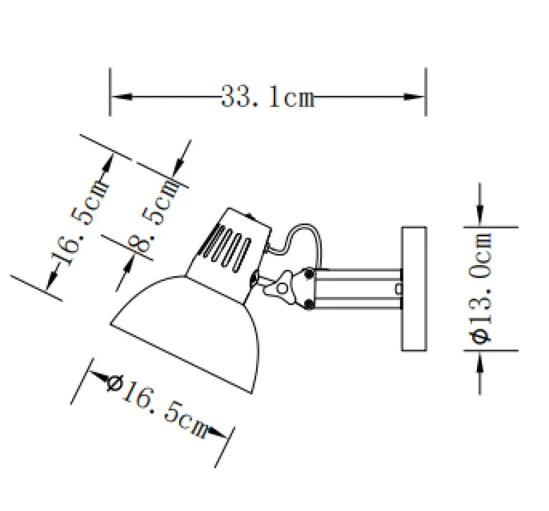 Decor Artemia elegante witte wandlamp met metalen arm 16,5 cm doorsnede 2218

Decor Artemia elegáns fehér fali lámpa fém karral, 16,5 cm átmérőjű, 2218