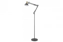 Decor Artemia fekete állólámpa hosszú fém karral átmérője 16,5 cm 2355
