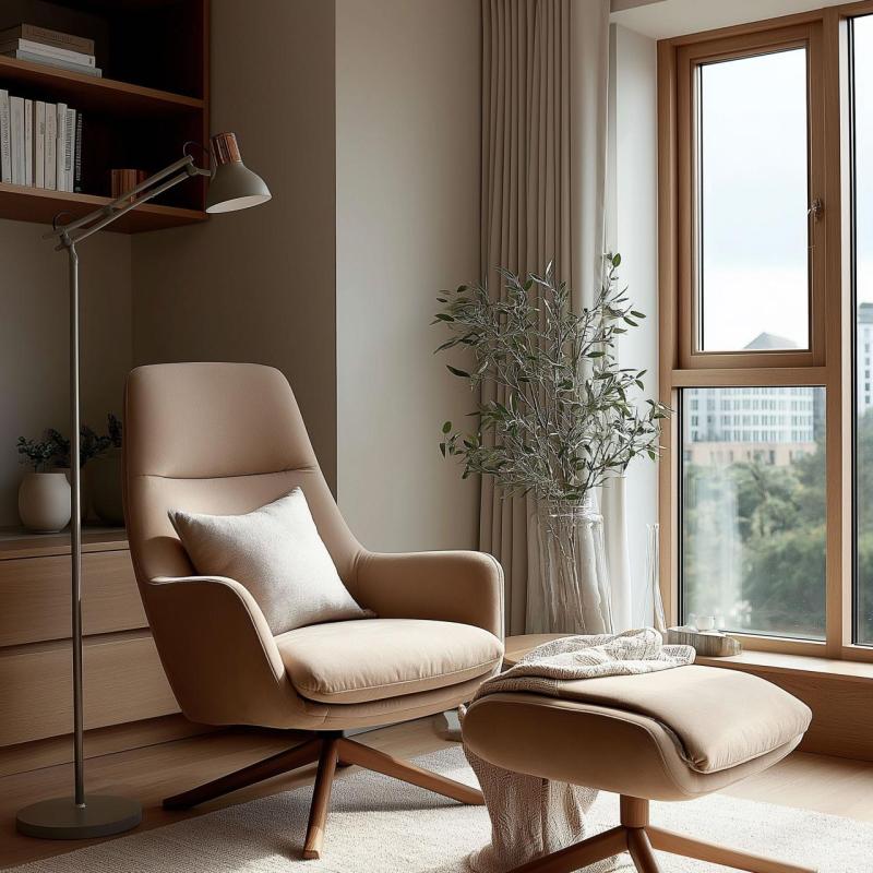 Artemia Decor szürke állólámpa hosszú fém karral, 16,5 cm átmérő, 2300