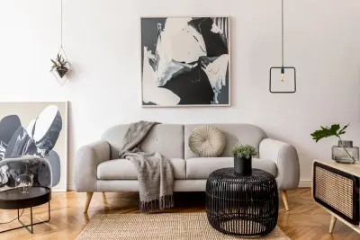 Decor Lija fekete egypontos négyzet alakú függőlámpa 2614