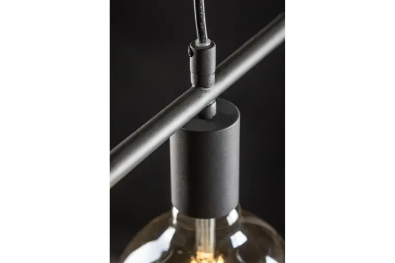 Decor Lija szürke egypontos négyzet alakú függőlámpa 2836