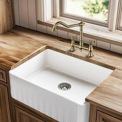 AquaTrimo Windsor 2 lyukas klasszikus konyhai nosztalgikus híd konyhai csaptelep könyök kifolyóval bronz 21WS7653BN