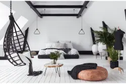 Decor Gija fekete egy ponton függesztett háromszög alakú lámpa 2621