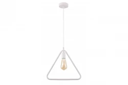 Decor Gija fehér egy pontos háromszög alakú függőlámpa 2812