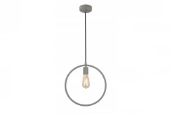 Decor Fija szürke kerek egy pontos függőlámpa 2935