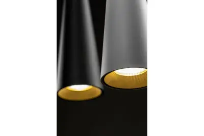 Decor Evi kúpos alumínium függőlámpa fekete 4410