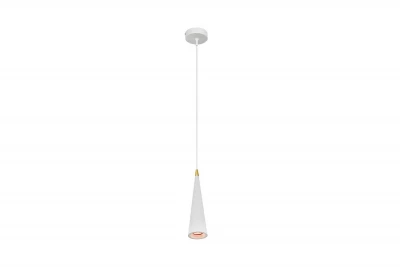Decoreer Evi conische aluminium hanglamp wit 4397