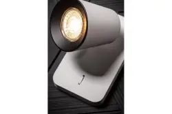 Decor Elli moderne witte wandlamp met schakelaar 4434