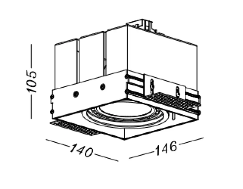 Decor Milo zwarte frameloze plafondinbouwlamp met 1 lichtbron 4731

Decor Milo fekete keret nélküli mennyezeti beépíthető lámpa 1 fényforrással 4731