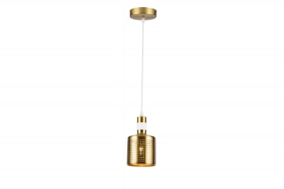 Decor Bellis fehér arany henger alakú függőlámpa 1 fényforrással 4574