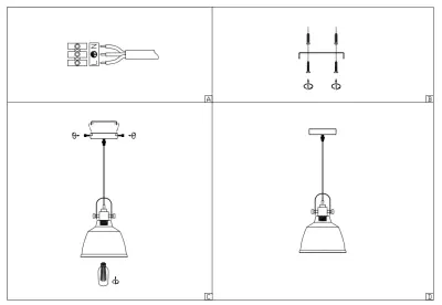 Decoreer Muscari II hanglamp in koperkleurige metallic uitvoering met messing lamphouder 3787