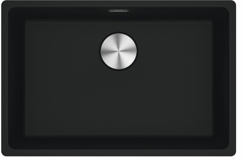 Franke Maris MRG 210-62 Fragranite matt fekete mosogató lapba süllyesztett