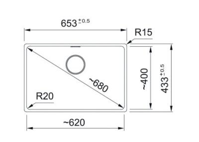 Franke Maris MRG 210-62 Fragranite osztriga mosogató síkfelszerelés