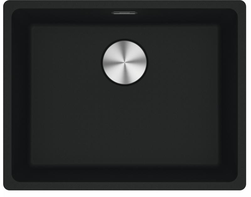 Franke Maris MRG 110-52 Fragranite Matt fekete alulról szerelhető mosogató