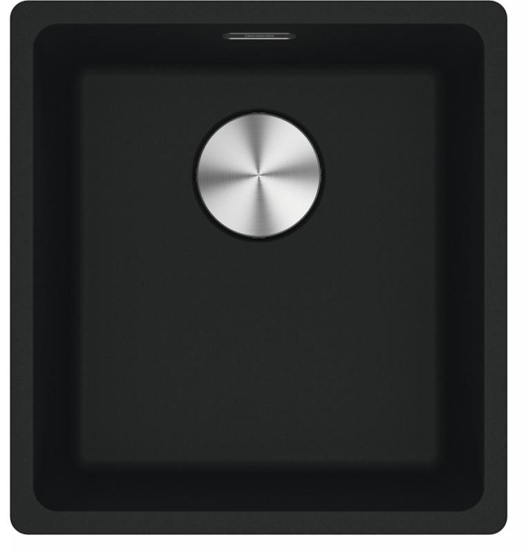 Franke Maris MRG 110-37 Fragranite matt fekete alulról szerelhető mosogató