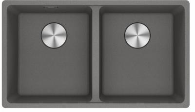 Franke Maris MRG 120-35-35 Fragranite Stone grey dupla mosogató alulról szerelhető
