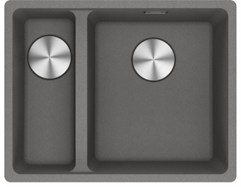 Franke Maris MRG 260-34-15 Fragranite Stone szürke mosogató Jobb oldali lapba építhető