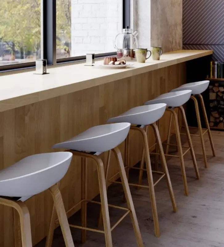 Indux Push kihúzható fekete földelt aljzat 1xUSB A és 1xUSB C csatlakozóval, rozsdamentes acél fedéllel 1208957928