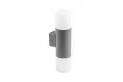Verlichting Corta tuinverlichting muurlamp antraciet voor 2 lichtbronnen 1289002