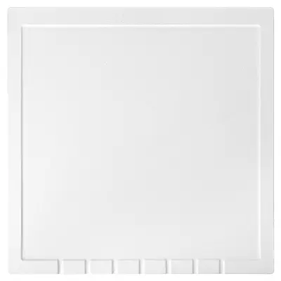 Aquadesign Unix csepegtetőtálca gránitból 35x35 cm fehér 1208958212